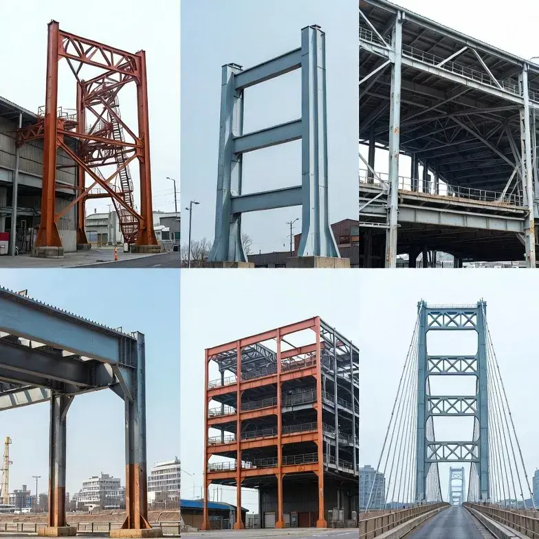現代の建築における鉄骨構造の仕組み